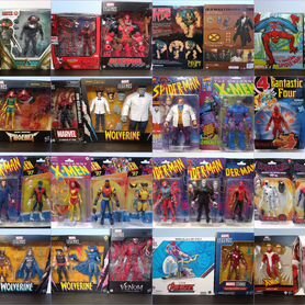 Mafex, mezco, hasbro, bandai toys. Marvel, retro