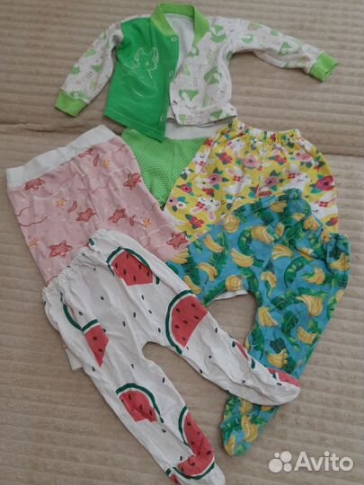Детская одежда для девочек с рождения до 7 месяцев