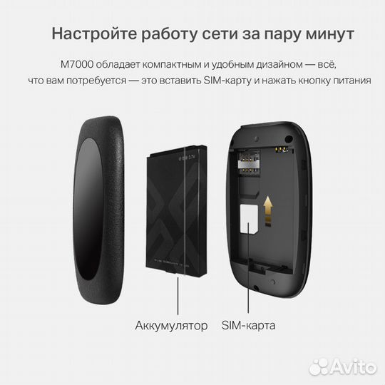 TP-Link M7000 мобильный Wi-Fi роутер