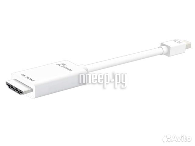 J5create Mini DisplayPort - hdmi 4K White JDC159