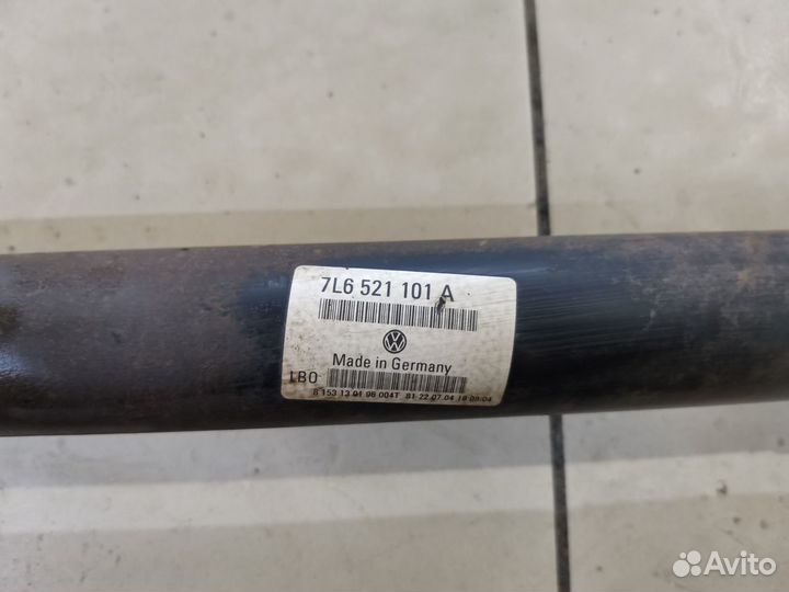 Передний кардан VW Touareg 1 7L 7L6521101A