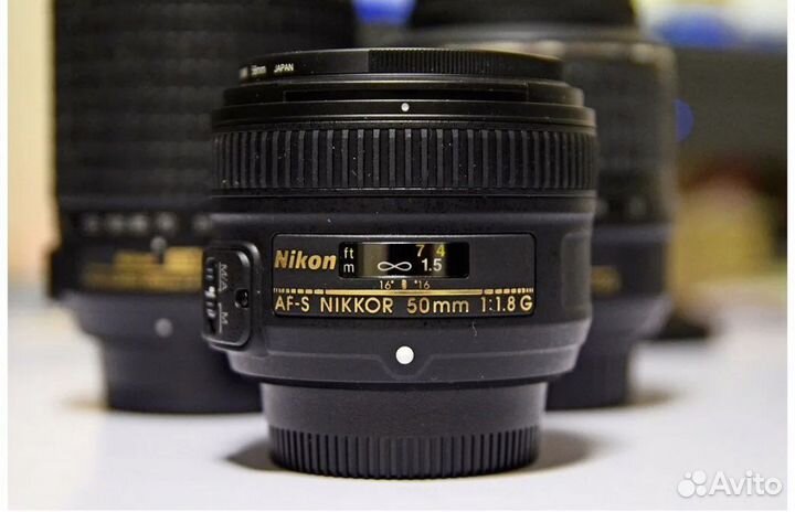 Объектив Nikon 50mm f/1.8G AF-S Nikkor