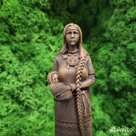 Статуэтка Оберег Славянской Богини Рожана, ч/к