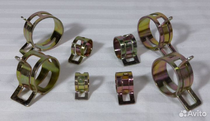 Пружинные самозажимные хомуты