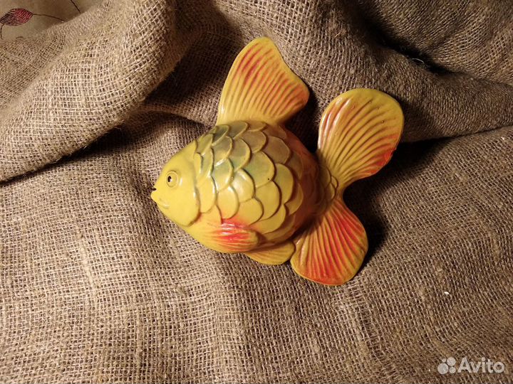 Золотая рыбка и Буратино целлулоид СССР