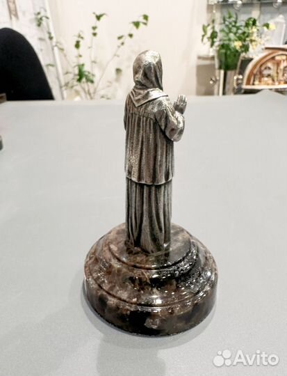 Скульптура Матрена серебро 925