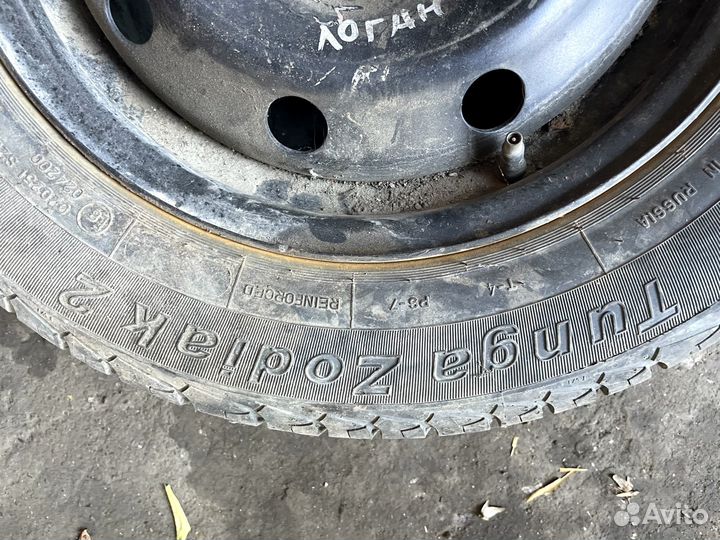 Запасное колесо Renault Logan