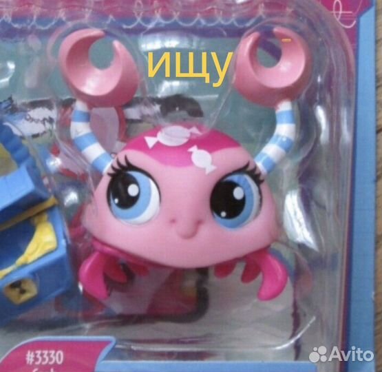 Littlest Pet Shop lps лпс крабик