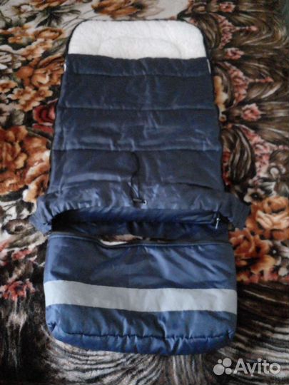 Зимний конверт в коляску