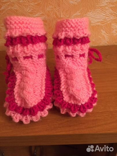 Пинетки вязаные