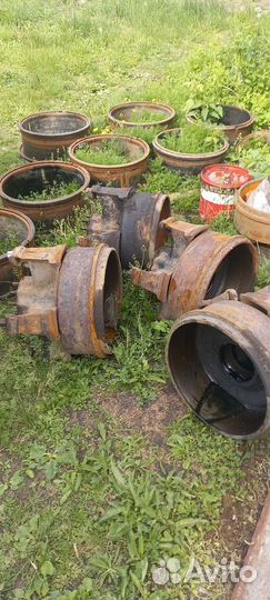 Ступица задняя камаз в сборе 4 штуки