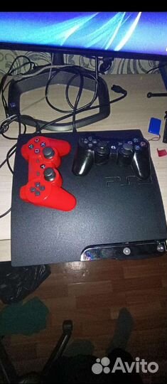 Sony playstation 3 бу работает нужны джойстики