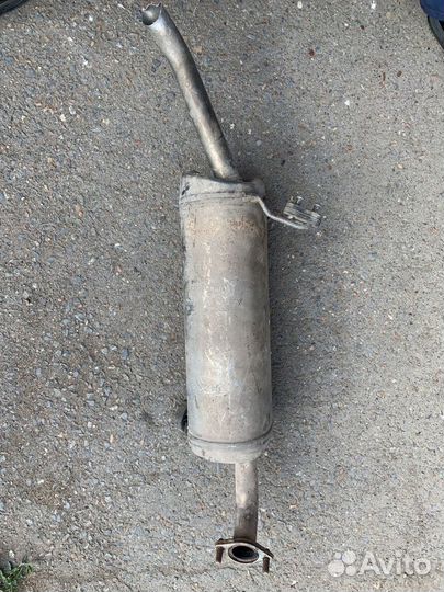 Задняя банка глушителя Kia Rio 3