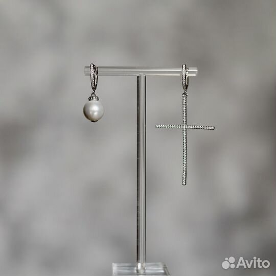 Серьги ассиметрия