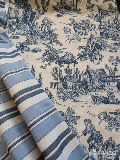 Ткань гобеленовая Туаль де жуи