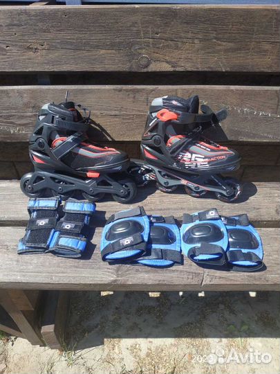 Скейтборд, ролики, защита. детские