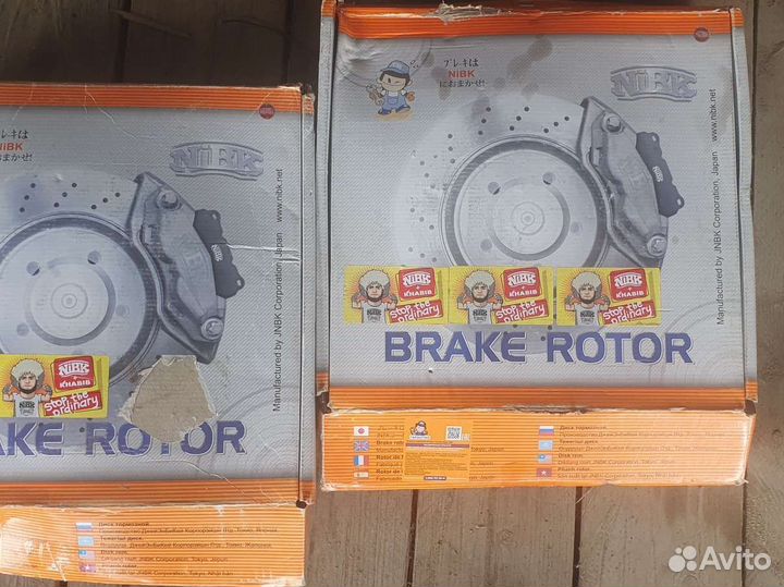 Тормозные диски nibk для Audi a6 c7