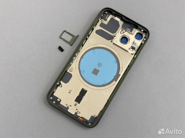Корпус для iPhone 13 mini Зеленый / Green Premium
