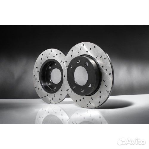 Перфорированные тормозные диски (италия)