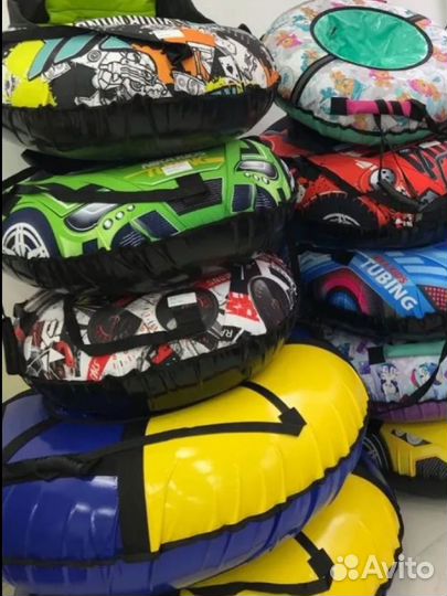 Тюбинг ватрушка санки 100 см