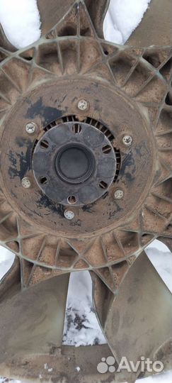 Вискомуфта с крыльчаткой камаз