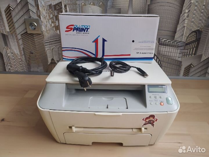 Принтер с мфу лазерный монохромный Samsung SCX-410