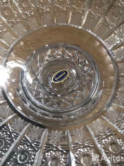 Хрустальная Ваза для фруктов Glasspo