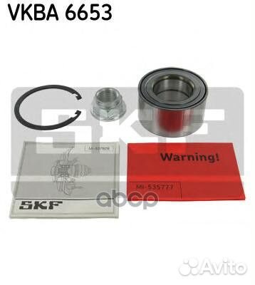 Подшипник пер.ступицы ком-т vkba6653 Skf