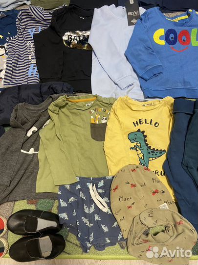 Детские вещи пакетом на мальчика 80 86