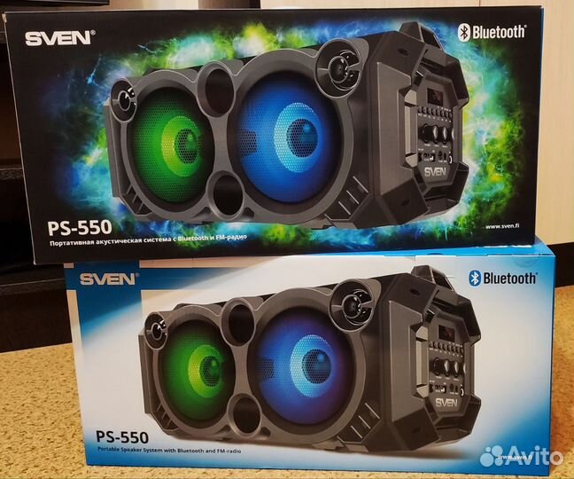 Портативная акустика sven PS-550