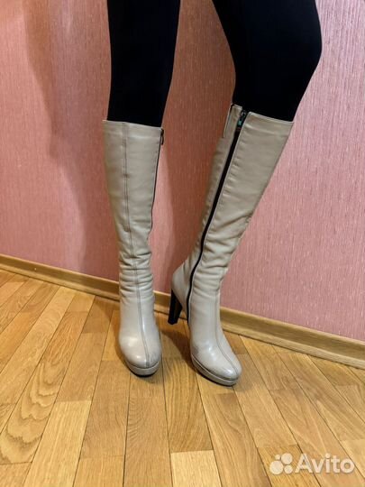 Сапоги женские зимние натуральная кожа 42 размер