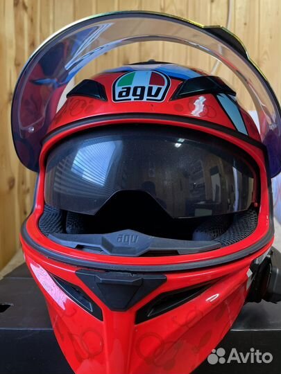 Шлем agv k3 sv shark attack