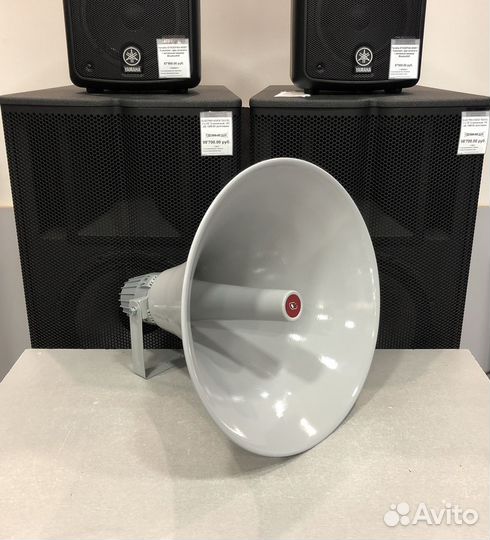 Рупор 100 ватт всепогодный громкоговоритель