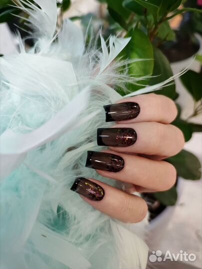 Маникюр,педикюр с покрытием гель лак