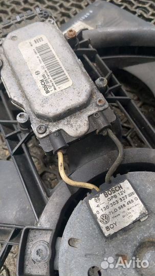 Вентилятор радиатора Audi Q7, 2013