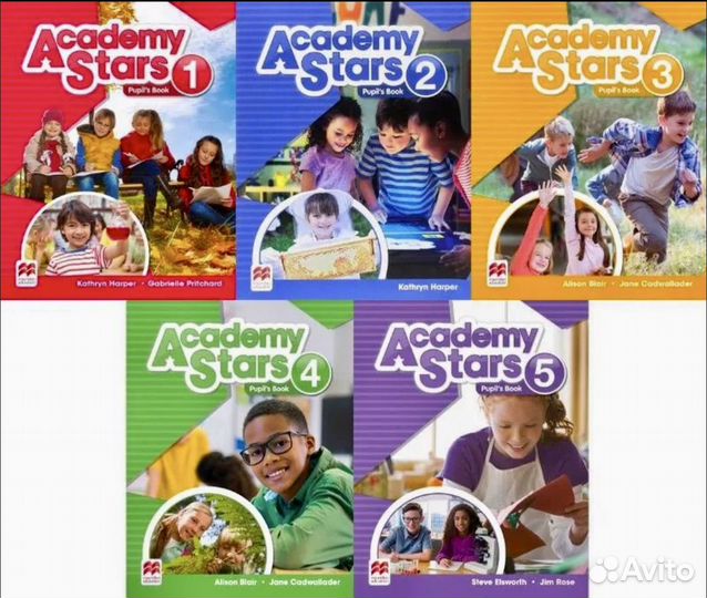 Academy Stars все уровни (Новые учебники)