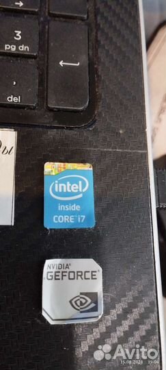 Ноутбук HP на i7 процессоре