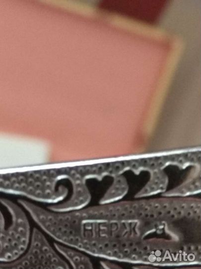 Ложки с декоративным покрытием СССР