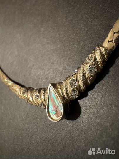 Колье бижутерия винтаж
