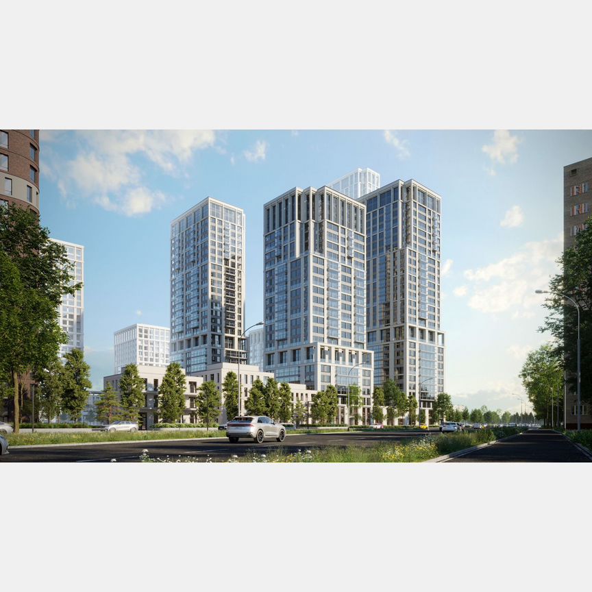 2-к. квартира, 60,2 м², 14/24 эт.