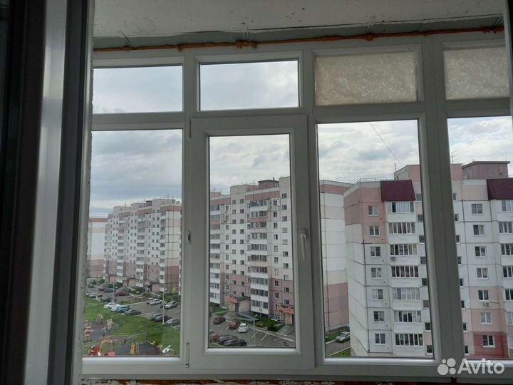 Балконная рама от застройщика б/у