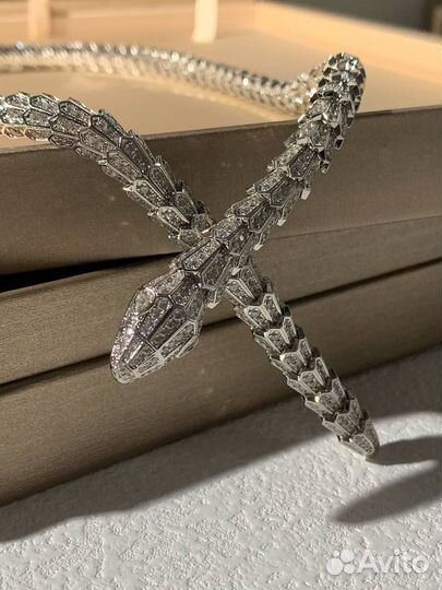 Браслет серебряный Bvlgari