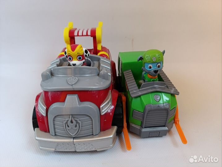 Игрушки щенячий патруль маршал и