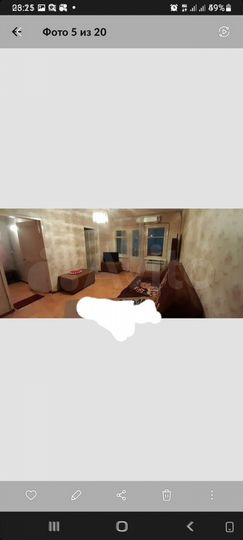 3-к. квартира, 45 м², 3/5 эт.