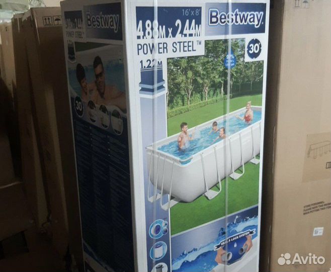 56438,Каркасный бассейн 457х122 см комплект