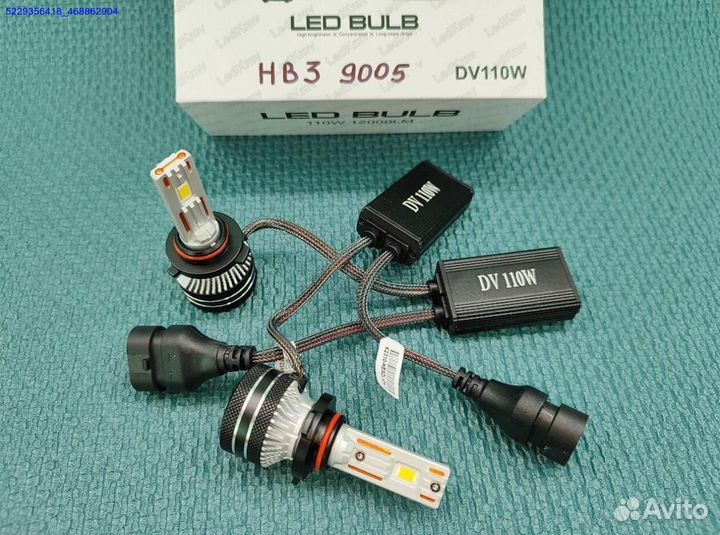 Светодиодные LED лампы H1/H7/H11/H27/HB3/HB4