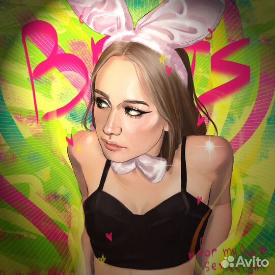 Портреты, обложки для муз. альбомов, арты на заказ