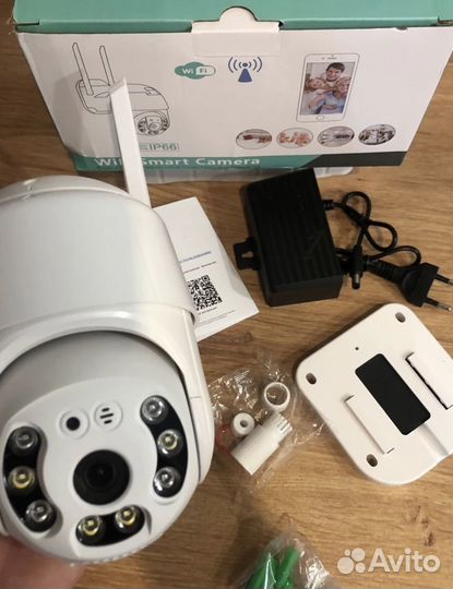 Комплект камера видеонаблюдения IP Wi Fi