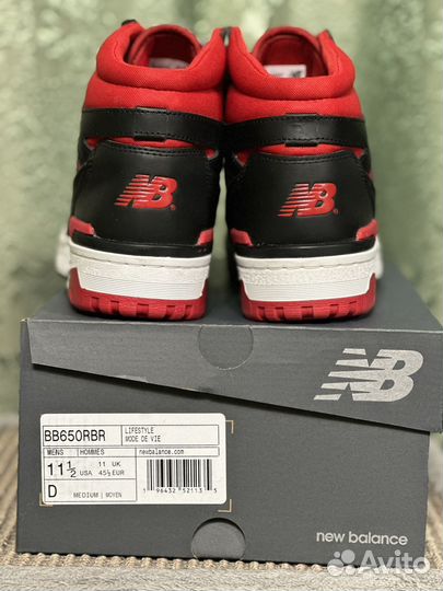 Кроссовки мужские New balance BB650RBR оригинал