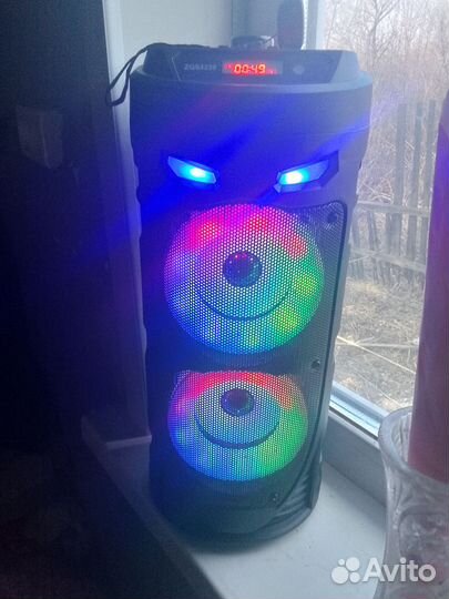 Акустическая система с bluetooth колонка